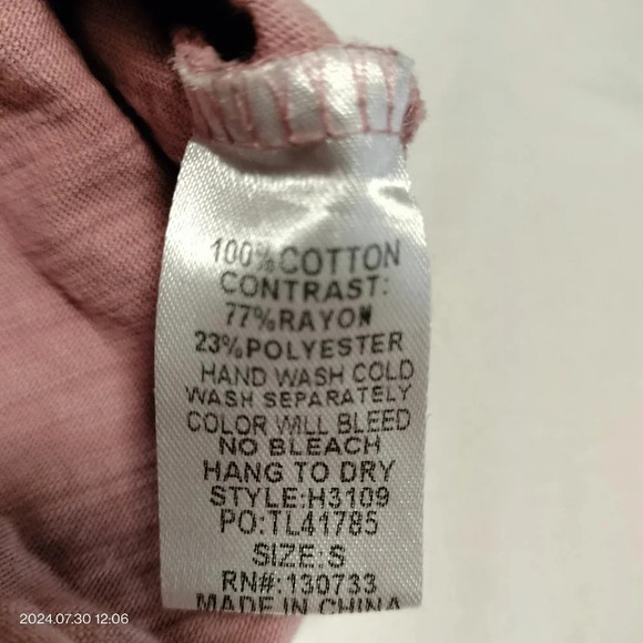 Umgee Sz Small Top Dusty Pink Flutter Ruffle Sleeves Boho Peasant Lightweight - Picture 7 of 10